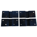Kit Suporte para Fixação Box de Carga/Ferramenta em Carreta 2, 3 Eixos Bepo B073F