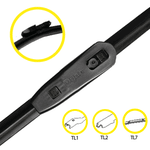 Palheta Limpador Parabrisa Slim 26/15 Linea Punto New Fiesta 208 2008 Omega Sonic C3 Dyna S401