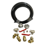 Kit Interligação Transferência Entre Tanque Auxiliar Diesel Bepo Sistema Novo Rosca Grossa Caminhão MB VW Scania Volvo