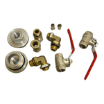 Kit Interligação Transferência Entre Tanque Auxiliar Diesel Bepo Sistema Novo Rosca Grossa Caminhão MB VW Scania Volvo