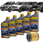 Kit Troca de Óleo Ipiranga 5w30 Fiat Toro Jeep Renegade Compass Rampage Motor Diesel 2.0 16v