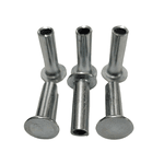 Pacote de 100 Rebite Metal Cobreado 13x16 para Lona de Freio Linha Pesada Caminhões