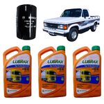 Kit Troca de Óleo Com Filtro D20 D40 Silverado Motor Maxion 4.1 S4 S4T Ano 92 até 99