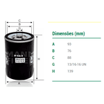 Kit Troca de Óleo VRLUB 20w50 Mineral Motor 4.1 6cc GM Opala Caravan C10 A10 Veraneio Chevrolet