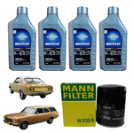 Kit Troca de Óleo 20w50 Motor 2.5 4cc GM Opala Caravan Veraneio Chevrolet