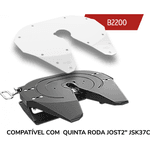 Protetor deslizante Nylon 5 Quinta Roda JOST JSK37C Bepo Fabricado em Poletileno de Alta Densidade PEAD para caminhão e carreta