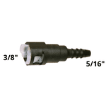 Conector Engate Rápido Reto 3/8"x 5/16" Trava Branca QC005