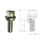 Parafuso Roda Diant/Trase Sprinter 310/312/412 D
