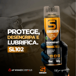 Desengripante Multiuso Sl102 Biodegradável Sieger Original 300ml 180gr