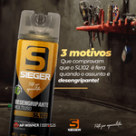 Desengripante Multiuso Sl102 Biodegradável Sieger Original 300ml 180gr