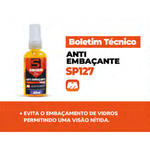 Anti Embacante Interno Vidro Viseira Espelho Sieger 60ml SP127