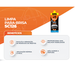 Limpa Para-Brisa Super Concentrado Sachê SC126 50ml
