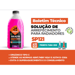 Aditivo p/ Radiador Pronto Uso Orgânico Sieger 1 litro Sistema Arrefecimento