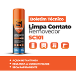 Limpa Contato Elétrico Removedor Sieger SC101 300ml
