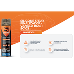 Silicone Perfumado Vanilla Blast Sieger Proteção UV Painel Borrachas 400ml Spray