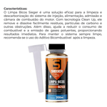 Aditivo Limpa Bico Sieger Combustível Gasolina e Etanol 200ml