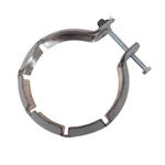Abraçadeira 4.1/2 Inox Estampada Cano Saída Motor MB Axor 2035 3344 Euro 3 BEPO B074R