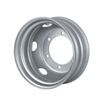 Roda 6 Furos Aro 17,5 p/ Pneu 235/75R S/ Câmara Delivery MB Accelo Centro 202mm
