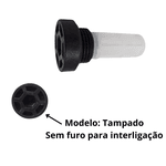 Bujão Tanque Combustível Tampado c/ Peneira Universal 