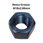 Porca de Roda Raiada 18mm CH27 Scania Carreta ZM 2901810