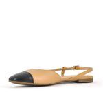 Sapatilha Slingback Bicolor