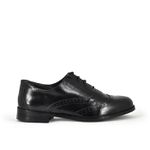 Oxford Feminino Couro Preto