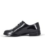 Oxford Feminino Couro Preto
