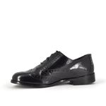 Oxford Feminino Couro Preto