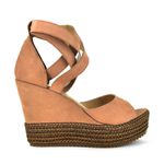 Plataforma Rosé Com Tiras