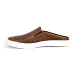 Mule Masculino Couro Marrom