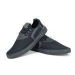 Tênis Masculino Neoprene e Couro Preto