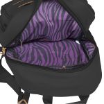 Kit Mochila Luxo Social com Bolsa e Porta Moedas Preto