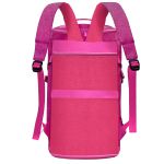 Mochila Bolsa Com Cabo USB Entradas de Carregar Celular e Notebook Rosa Pink
