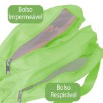 Necessaire Feminina Bolsa De Mão Passeio Moderna Verde