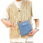 Kit Mochila Escolar Infantil Feminina Bolsas Estojo Azul Claro
