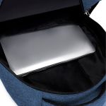 Mochila Multifuncional Prática Leve E Resistente Trabalho Azul