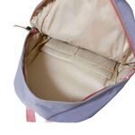 Mochila Média Estilo Infantil Juvenil Moderna Colorida Cinza