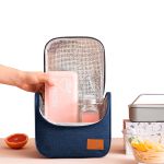 Bolsa Térmica Reforçada Marmiteira Com Alça Transversal Ajustável Azul