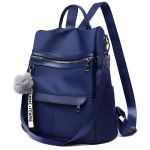 Bolsa Feminina Alça Transversal Compacta Casual Anti Furto Azul