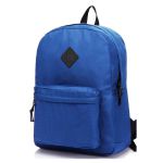 Mochila Escolar Viagem Juvenil Espaçosa Resistente Leve Pequena Azul