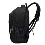 Mochila Média Executiva Casual Discreta Compartimento Para Notebook Preta