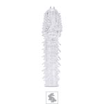 Capa Peniana De 11cm Para 14cm Com Cerdas SI (ST305-1030) - Translúcido