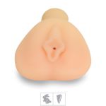 Masturbador Vagina Em Cyberskin Com Vibro SI (1100-14740) - Bege