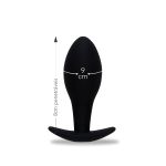 Plug Silicone Pretty Love Butt Plug 9cm SI (1188) - Preto