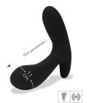 Estimulador de Próstata Recarregável Backie SI (1203-VB038) - Preto