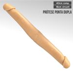 *Prótese Realista Dupla 40x16cm (1980A.B-14893) - Bege