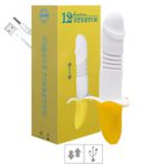Estimulador Sobe e Desce Formato Banana (17807) - Amarelo c/ Branco 