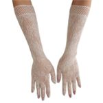 Luva Arrastão Trabalhada (ST985-17904) - Branco