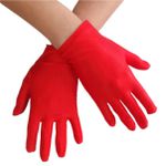 Luva Curta (17908-ST978) - Vermelho