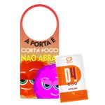 Kit A Porta É Corta Fogo (17910) - Padrão